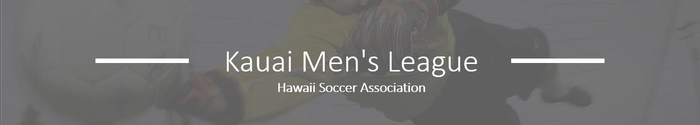 Kauai Mens League - 01 banner